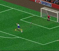 une photo d'Ã©cran de Fifa Soccer 96 sur Nintendo Super Nes
